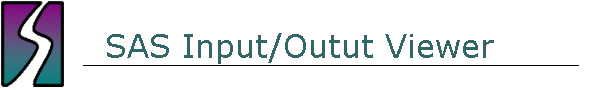 SAS Input/Outut Viewer
